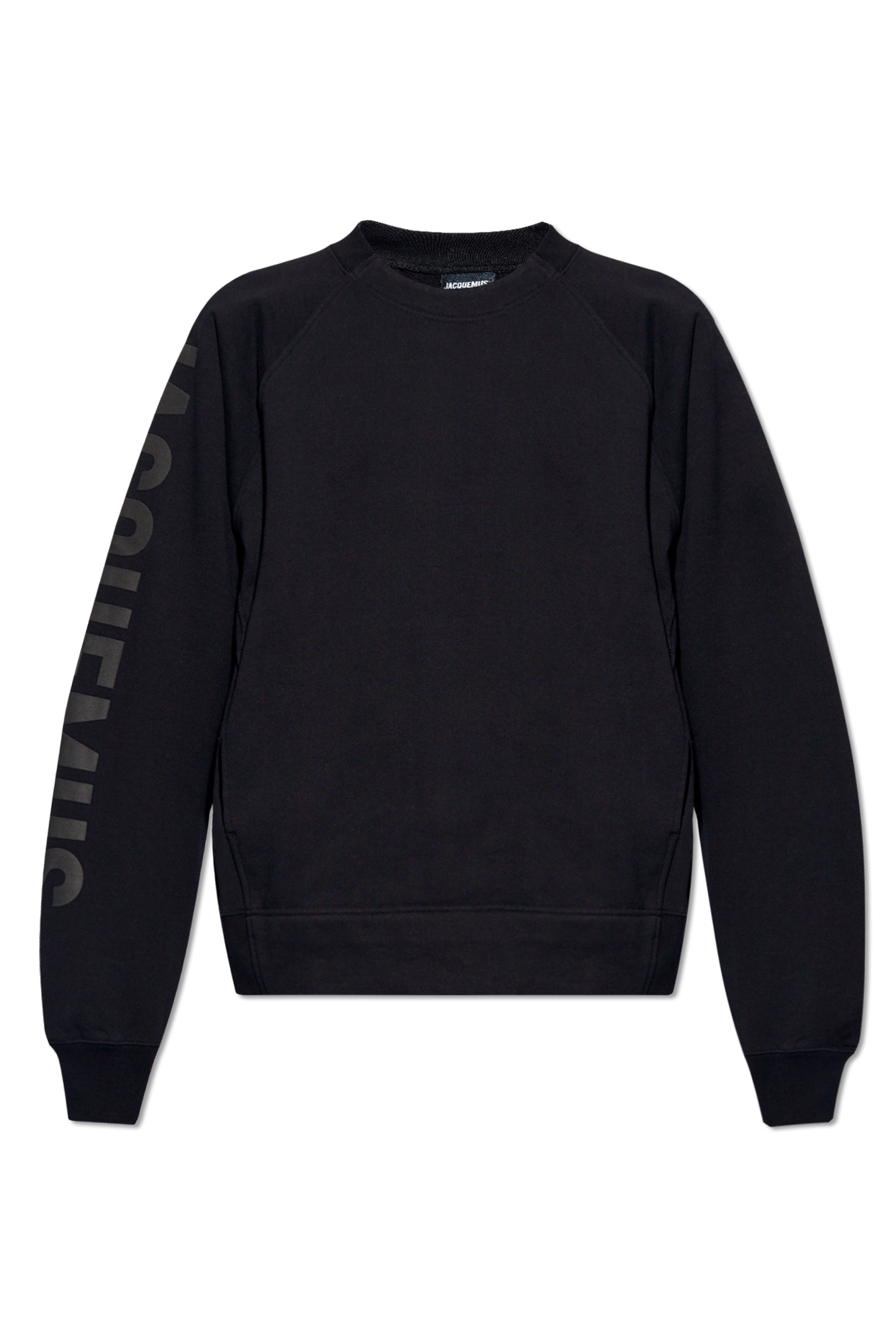 Jacquemus BLACK ‘Typo’ sweatshirt with logo 245JS236 2341-990