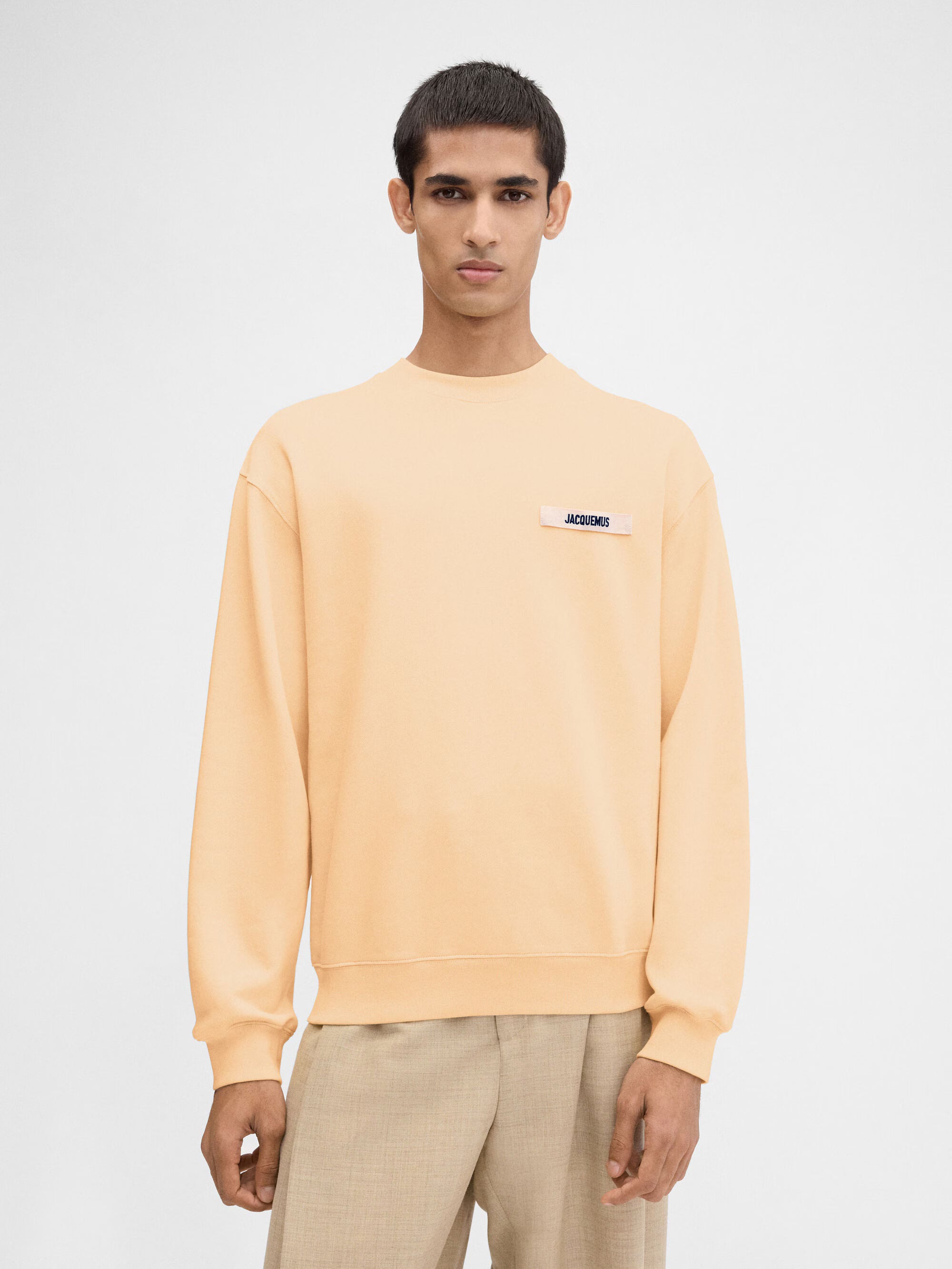JACQUEMUS Світшот з логотипом Gros Grain