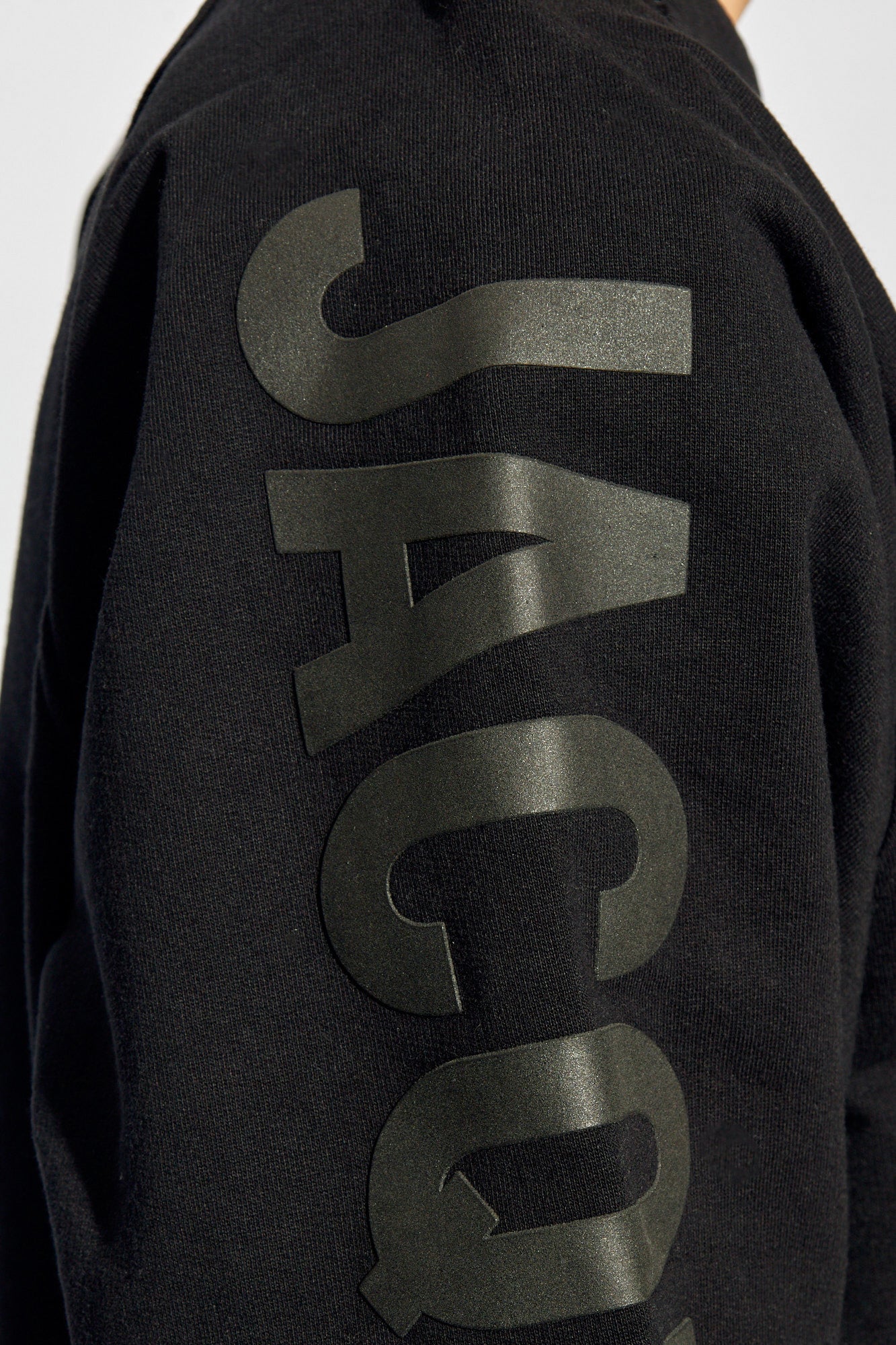 Jacquemus BLACK ‘Typo’ sweatshirt with logo 245JS236 2341-990