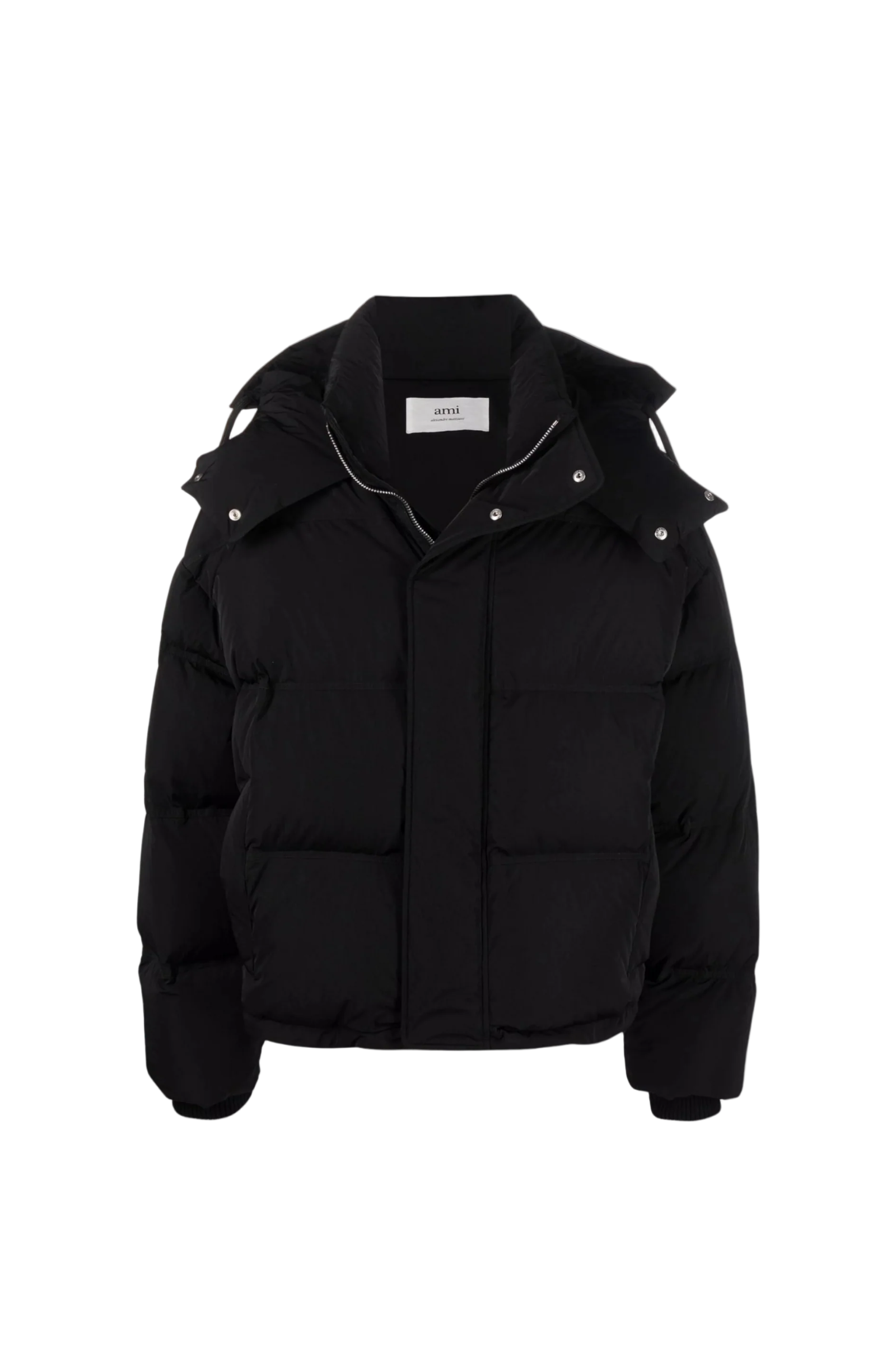 Ami Paris Пуховик з монограмою Ami de Coeur UJK401276