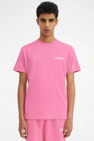 The Jacquemus t-shirt LES CLASSIQUES Logo t-shirt Pink