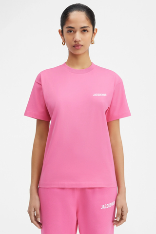 The Jacquemus t-shirt LES CLASSIQUES Logo t-shirt Pink