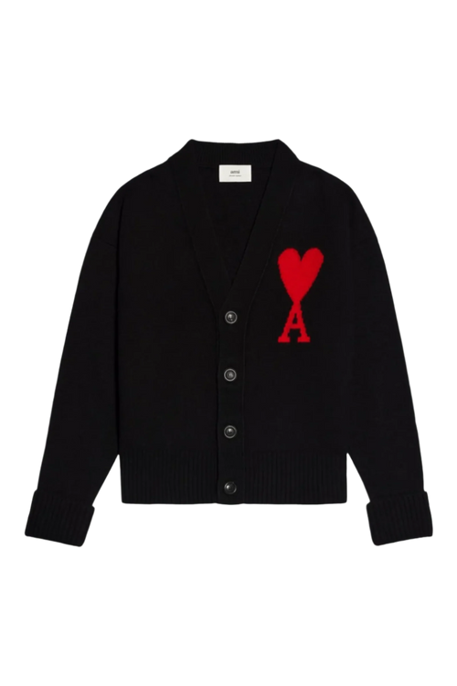 Ami Paris Кардиган з монограмою Ami De Coeur