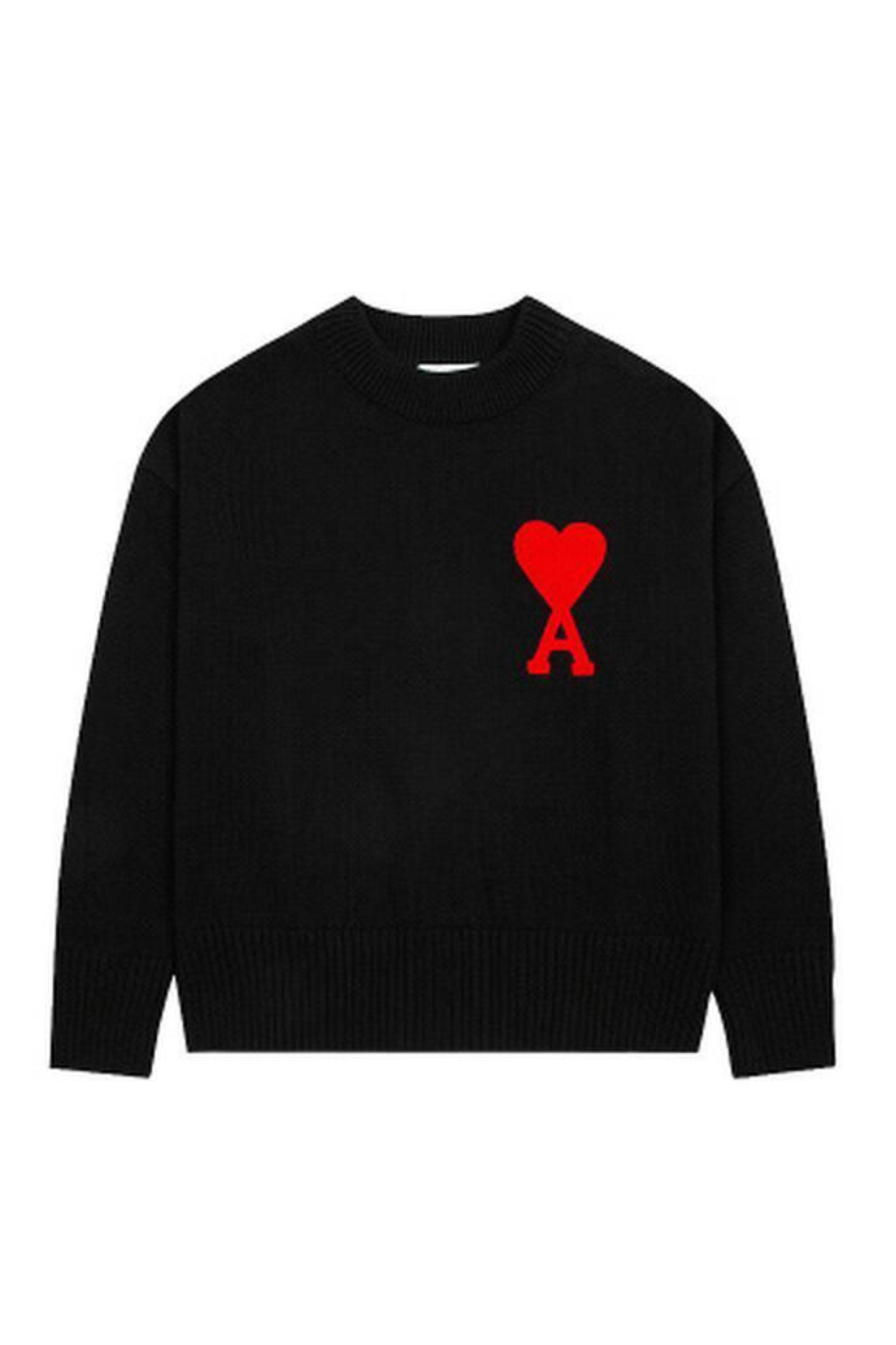 Ami Paris Sweater Permanent collection Black