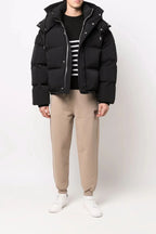 Ami Paris Пуховик з монограмою Ami de Coeur UJK401276