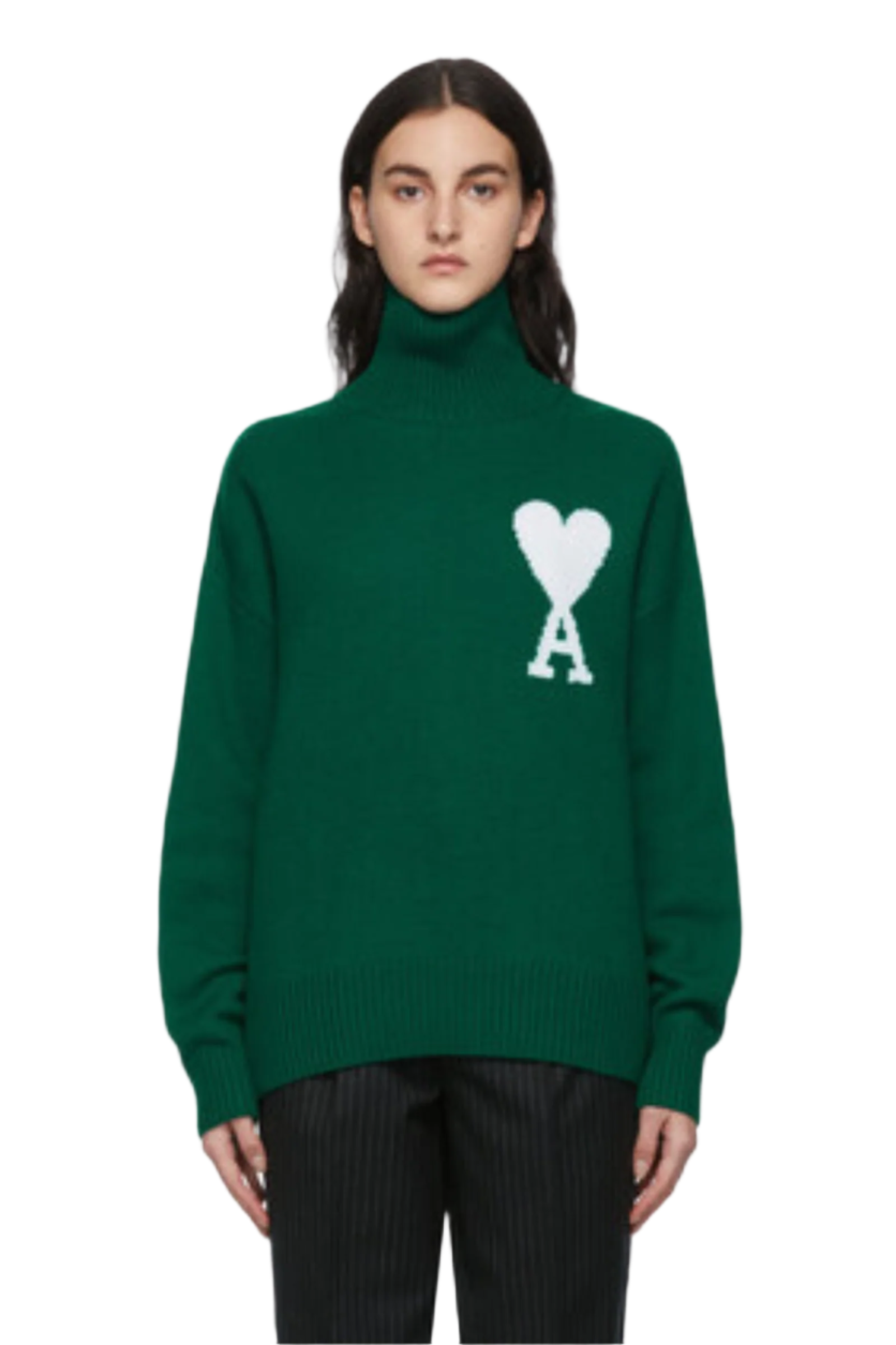 Ami Paris Светр з монограмою Ami de Coeur