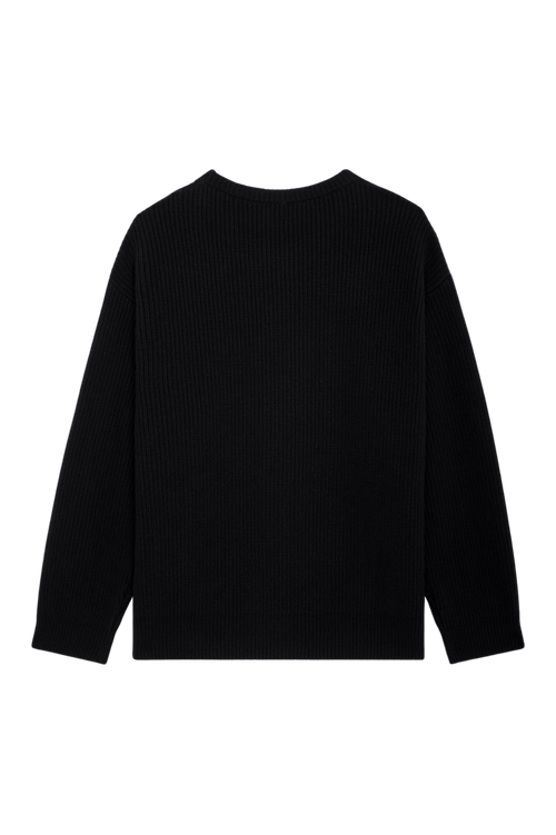Celine Светр Оверсайз в рубчик 2A19R423P.38NO-BLACK