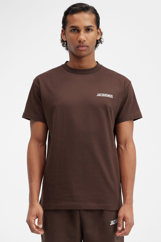 The Jacquemus t-shirt LES CLASSIQUES Logo t-shirt Brown