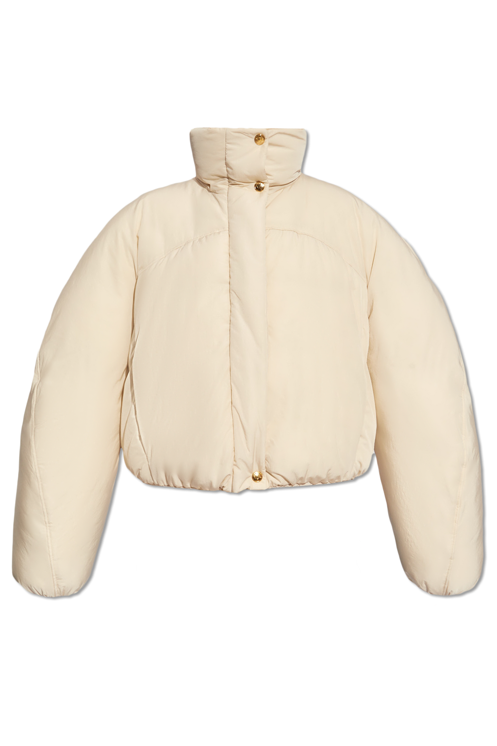 Jacquemus cream ‘Caraco’ puffer jacket 241CO049 1320-110