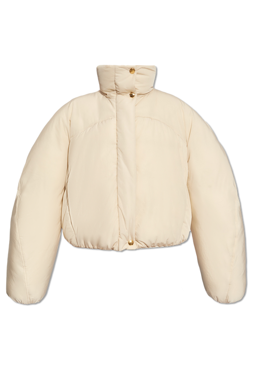Jacquemus cream ‘Caraco’ puffer jacket 241CO049 1320-110