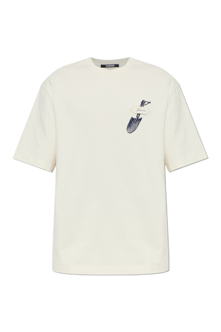 Jacquemus T-shirt with logo patch