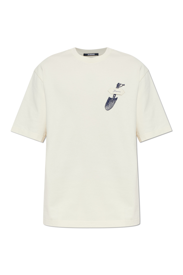 Jacquemus T-shirt with logo patch