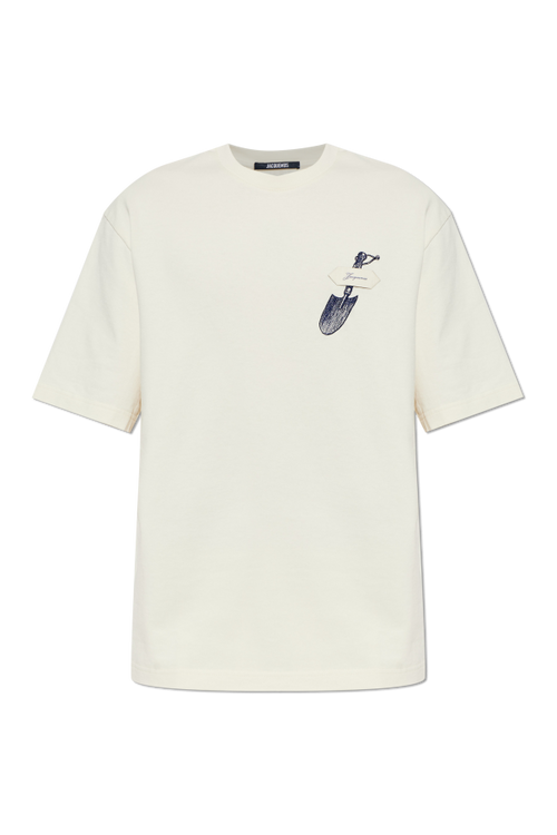 Jacquemus T-shirt with logo patch