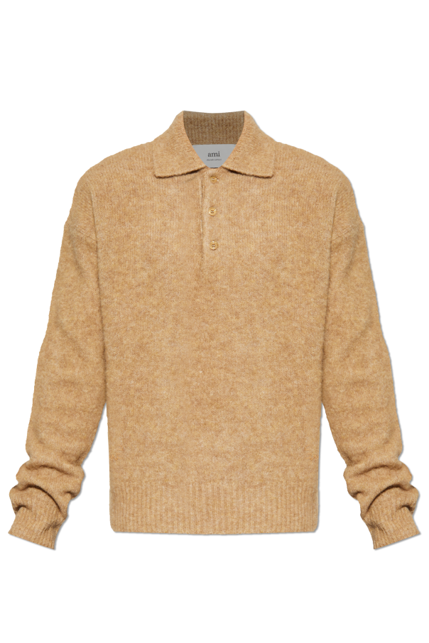 Ami Alexandre Mattiussi
Ami Alexandre Mattiussi beige Polo sweater
