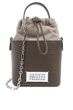 Maison Margiela GREEN ‘5AC Small’ bucket bag S61WG0035 P4348-T2147