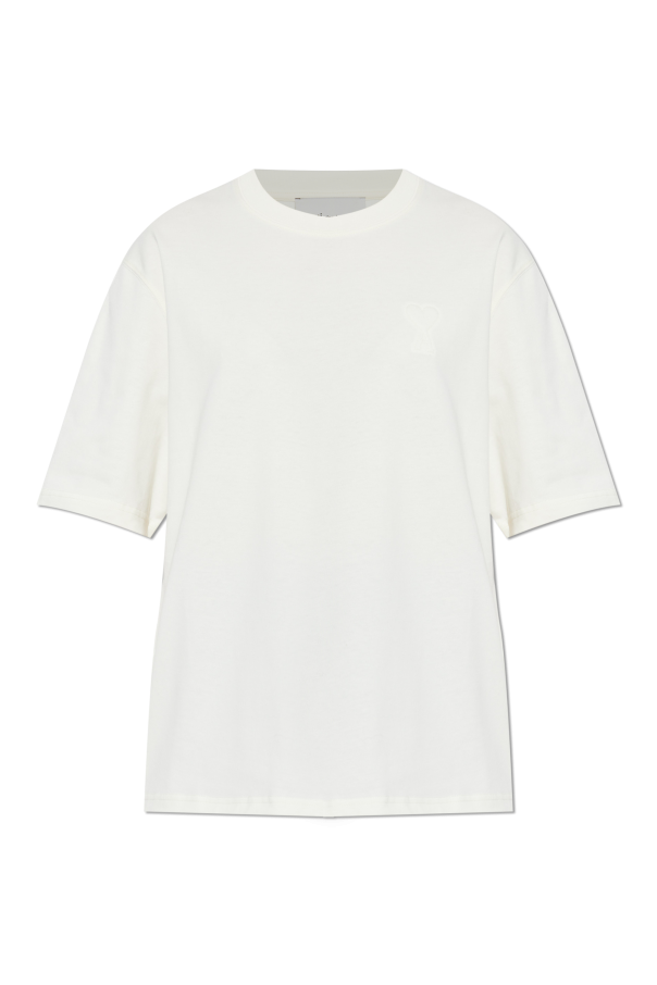 Ami Alexandre Mattiussi
Ami Alexandre Mattiussi cream T-shirt with logo