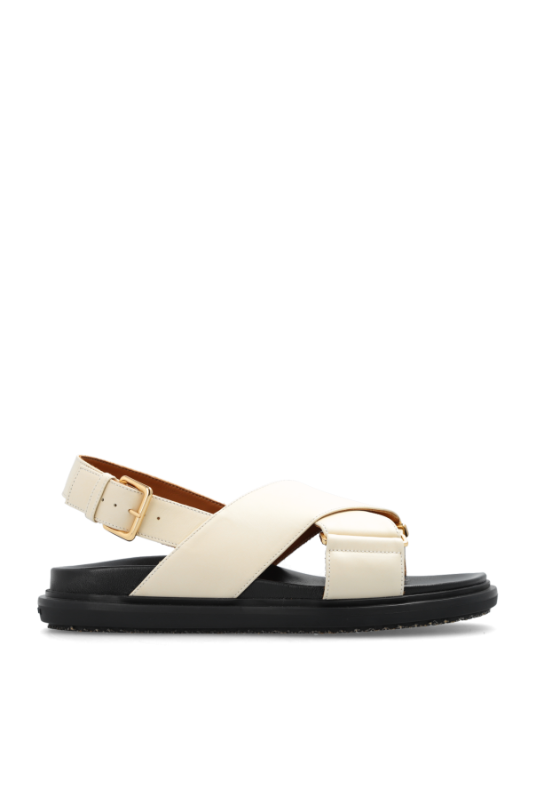 Marni ‘Fussbett’ leather sandals