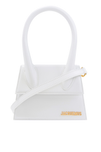 Jacquemus WHITE ‘Le Chiquito Moyen’ shoulder bag 213BA02-213 300-100