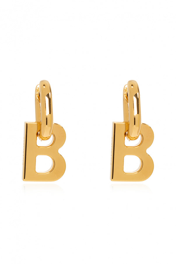 Balenciaga
Balenciaga GOLD Brass logo earrings