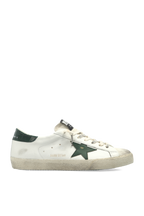 Golden Goose White ‘Super-Star Classic With List’ Sports Shoes