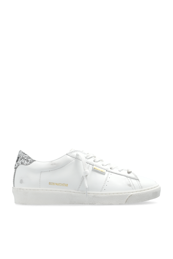 Golden Goose White Sports Shoes Matchstar
