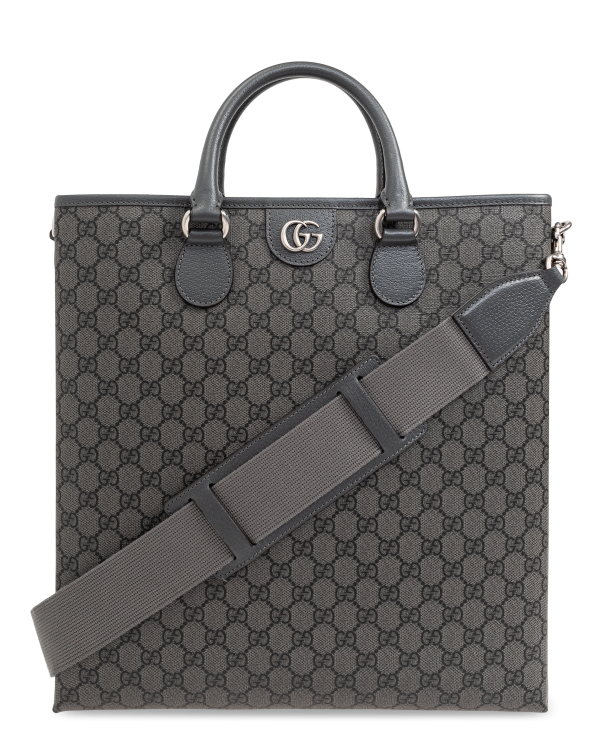 Gucci GREY Monogram 'shopper' bag 792118 FADJK-1242