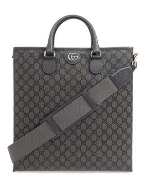 Gucci GREY Monogram 'shopper' bag 792118 FADJK-1242