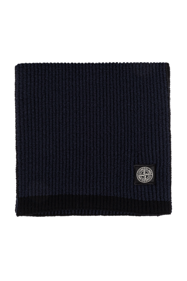 Stone Island
Stone Island BLACK Scarf with logo patch