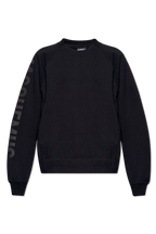 Jacquemus BLACK ‘Typo’ sweatshirt with logo 245JS236 2341-990