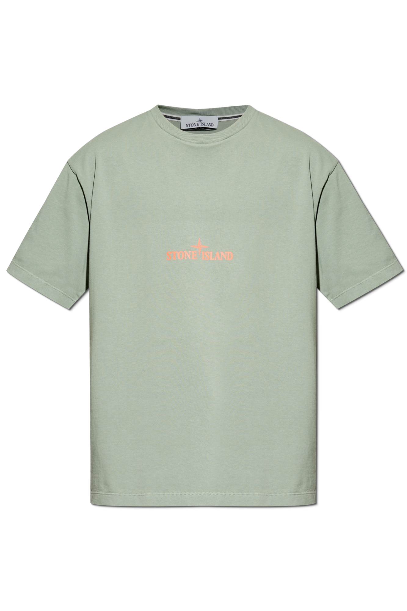Stone Island GREEN T-shirt with print K1S1521002RC S0137-V0055
