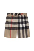 Burberry
Burberry beige Plaid-pattern swim shorts