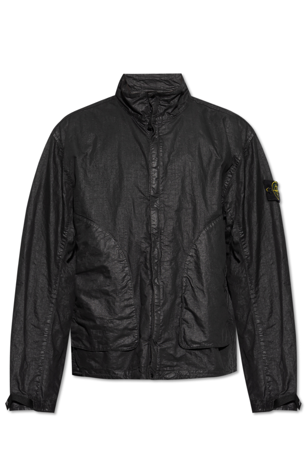 Stone Island
Stone Island BLACK Jacket Organic-Look Nylon Panama-TC