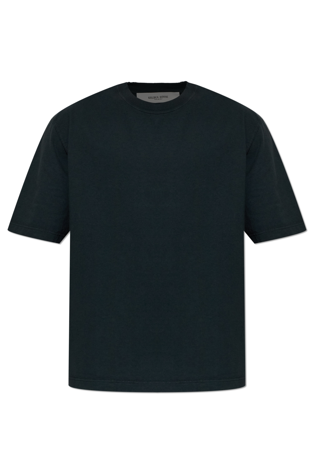 Golden Goose BLACK T-shirt with logo