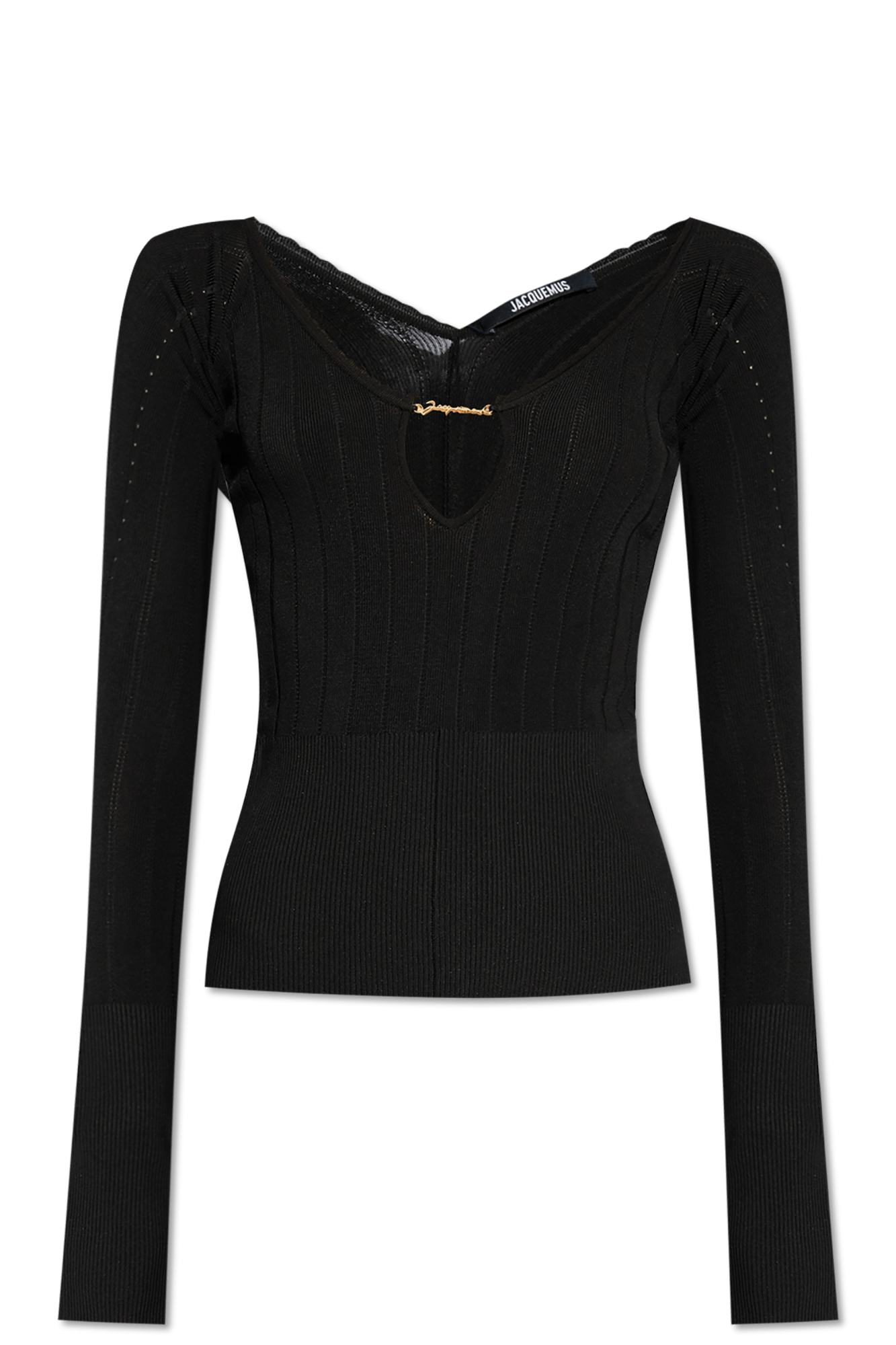 Jacquemus BLACK Top 'Pralu' 241KN357 2358-990