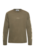 Stone Island GREEN T-shirt with logo K1S152100005 S0082-V0054
