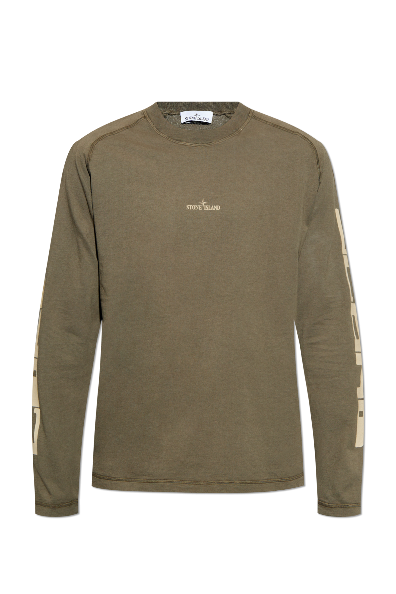 Stone Island GREEN T-shirt with logo K1S152100005 S0082-V0054