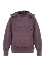 Maison Margiela PURPLE Hoodie with logo S51GU0128 STJ401-962