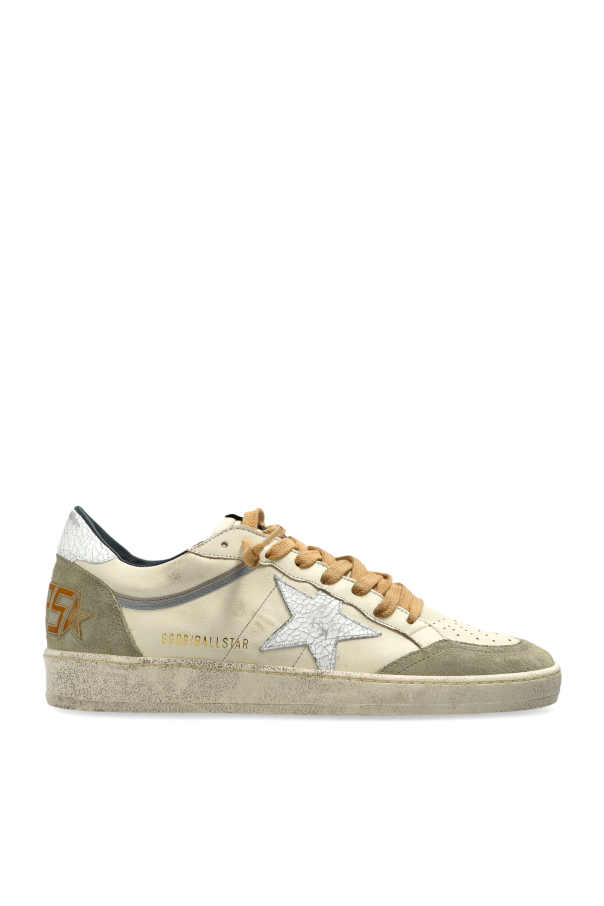 Golden Goose Cream ‘Ball Star Double Upper’ Sports Shoes