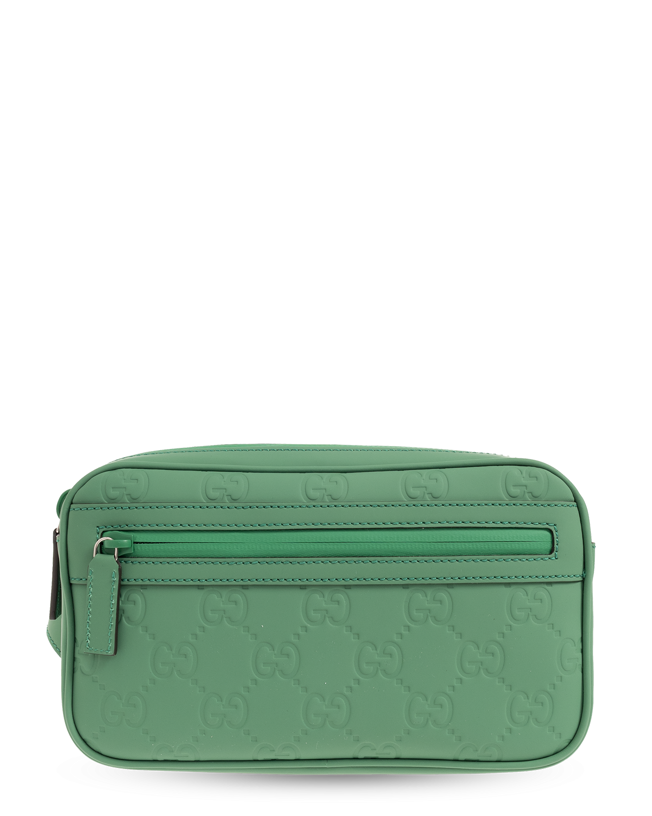 Gucci GREEN Monogrammed belt bag 771422 AAC0J-3743