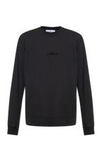 Stone Island BLACK Sweatshirt with logo K1S156100667 S0124-V0029