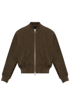 Ami Alexandre Mattiussi GREEN Suede jacket