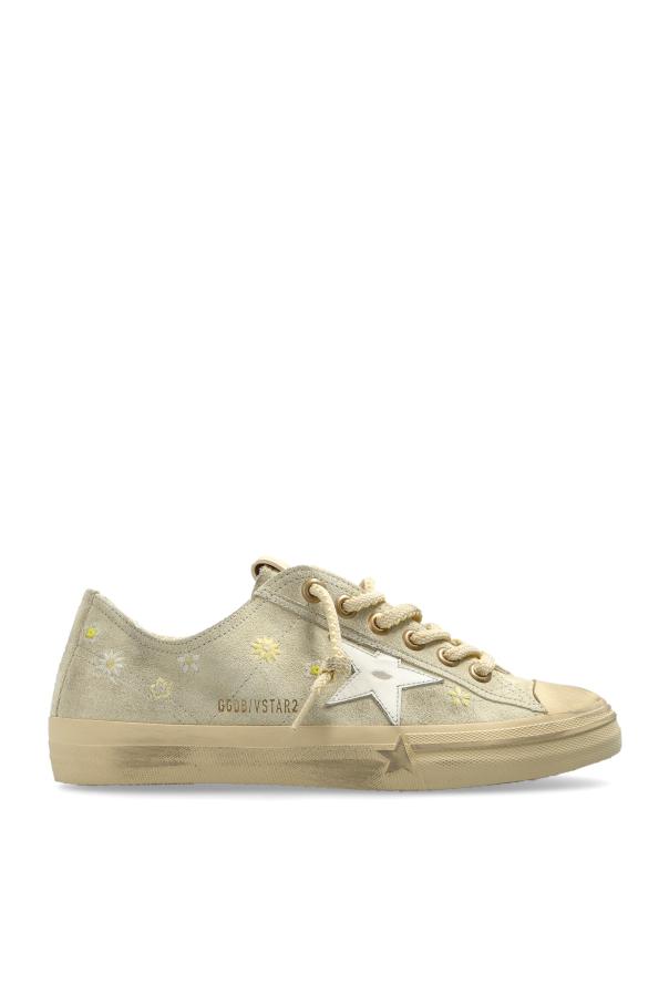 Golden Goose Beige Sports Shoes "V-STAR 2"