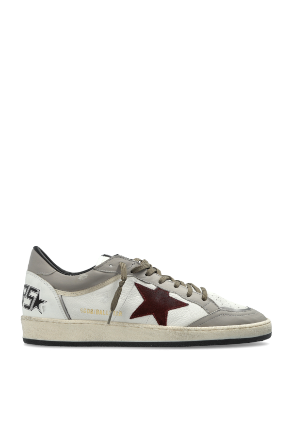 Golden Goose White "Ballstar Double Upper" Sports Shoes