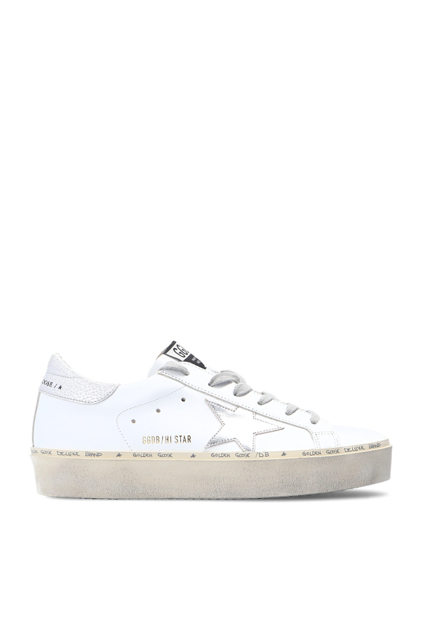 Golden Goose White ‘Hi-star’ sneakers