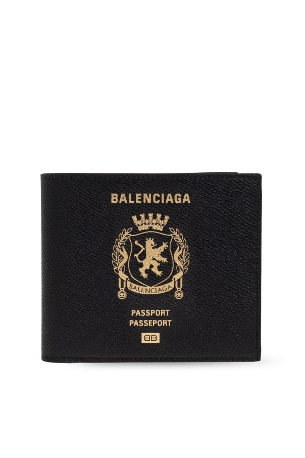 Balenciaga
Balenciaga BLACK Leather wallet with print