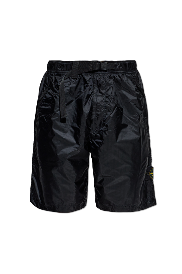 Stone Island
Stone Island BLACK Shorts with logo patch