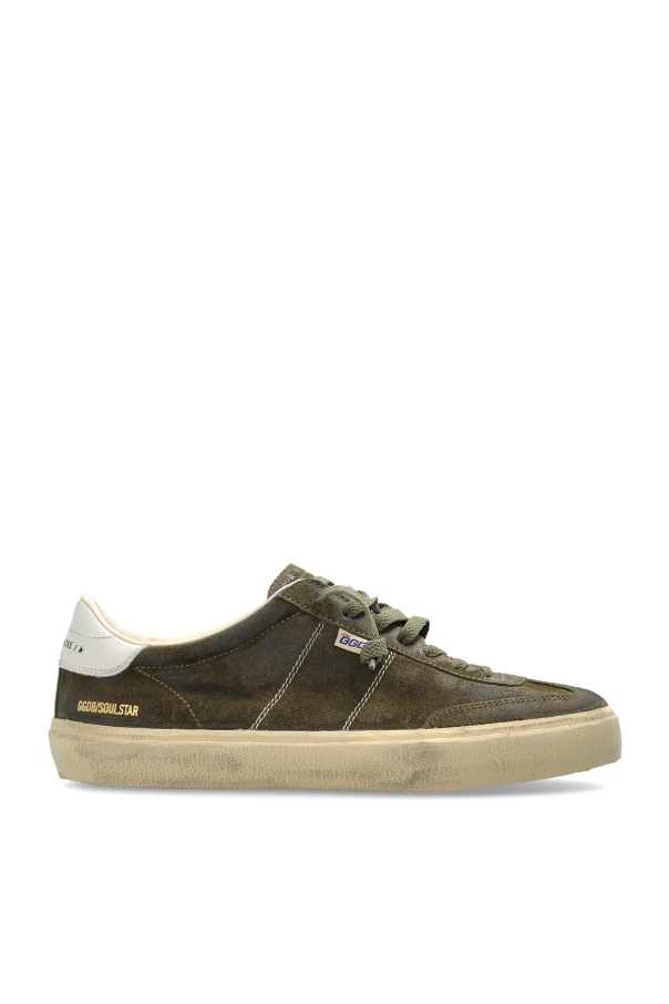 Golden Goose Green 'Soul Star' Sports Shoes