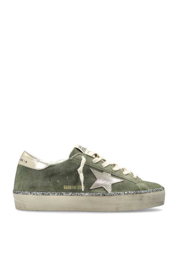 Golden Goose Green ‘Hi Star’ sports shoes