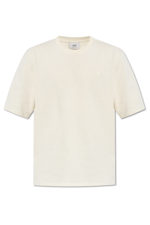 Ami Alexandre Mattiussi
Ami Alexandre Mattiussi cream T-shirt with logo