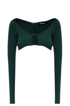Jacquemus GREEN Logo top 251KN108 2423-590